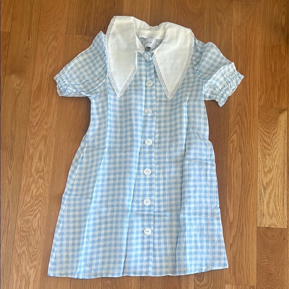 SLEEPER Gingham Dress